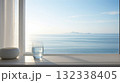 水と静けさの窓辺 – Calm Window View over the Sea 132338405