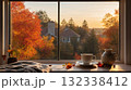 秋の午後のティータイム – Afternoon Tea in Autumn Light 132338412