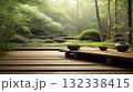竹庭の朝 – Morning Calm in a Bamboo Garden 132338415