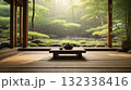 縁側の静けさ – Tranquil Japanese Terrace Garden 132338416