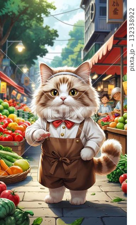 猫の癒し系イラスト / Cat - Healing & Cute Illustration 猫の癒し系イラスト / Cat - Healing & Cute Illustration 132338922