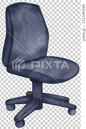 Water color swivel chair 132340388