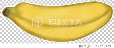 Water color banana 132340389