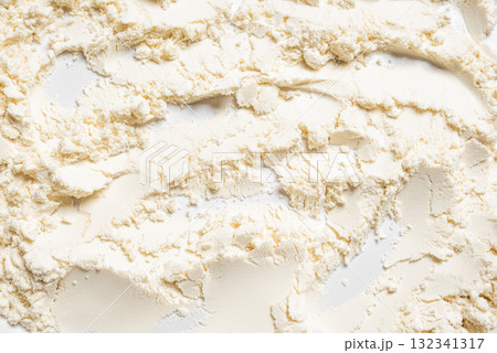 Whey protein powder detailed texture Whey protein powder detailed texture 132341317