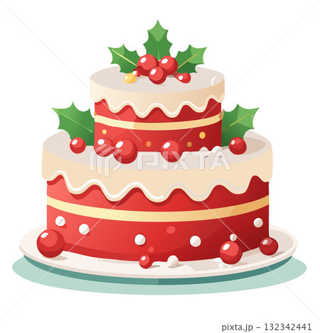 ケーキのイラスト 132342441