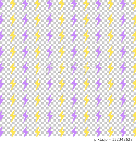 黃紫色閃電背景素材 132342628