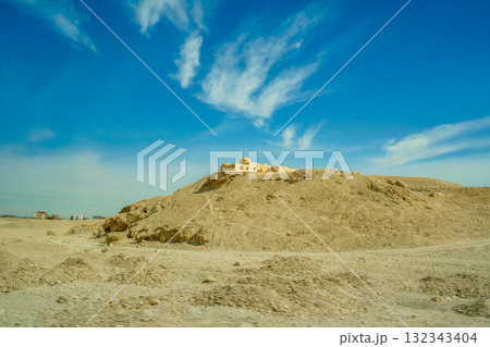 Scenic Journey to Valley of the Kings in Luxor Egypt. Scenic Journey to Valley of the Kings in Luxor Egypt. 132343404
