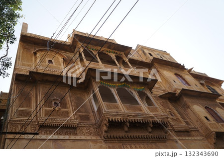 ジャイサルメールの街並み 132343690