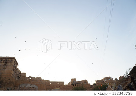 ジャイサルメールの街並み 132343759