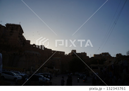 ジャイサルメールの街並み 132343761