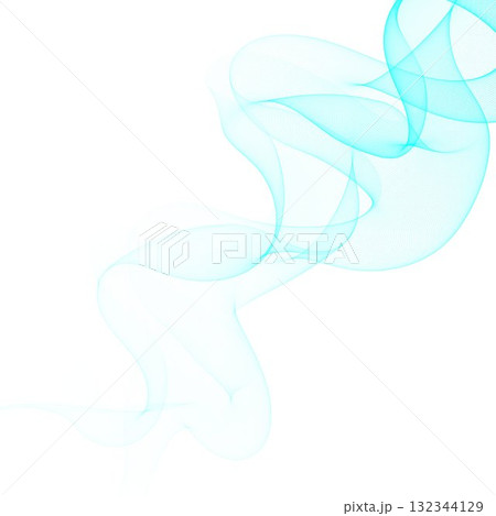 Transparent blue lines of abstract motion gracefully rising above white space. Eps 10 Transparent blue lines of abstract motion gracefully rising above white space. Eps 10 132344129