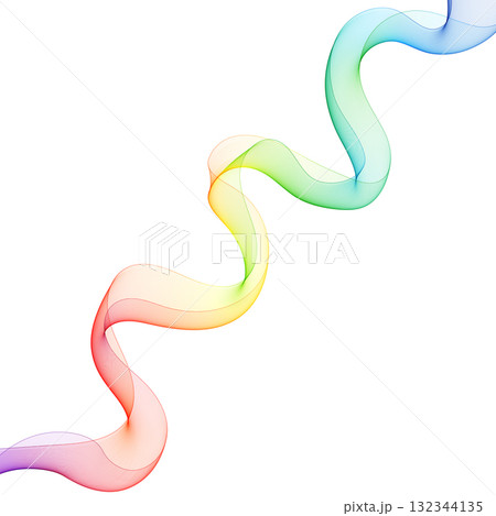 Elegant horizontal energy flow for futuristic and technology-related backgrounds. Eps 10 Elegant horizontal energy flow for futuristic and technology-related backgrounds. Eps 10 132344135