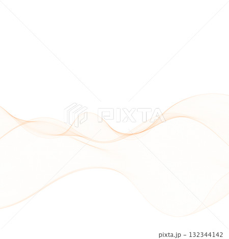 Elegant beige-orange wavy pattern, ideal for cosmetics and SPA related themes. Eps 10 132344142