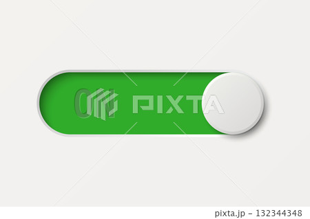 Green Toggle Switch On, Vector Illustration. Realistic Toggle Switch UI Button. Mobile Toggle Switch for App Settings, Web Interface Control, Power On Slider Toggle Switch Green Toggle Switch On, Vector Illustration. Realistic Toggle Switch UI Button. Mobile Toggle Switch for App Settings, Web Interface Control, Power On Slider Toggle Switch 132344348