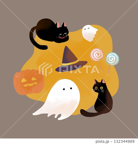 ハロウィンのセット詰め合わせ ハロウィンのセット詰め合わせ 132344989