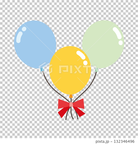 Illustration of colorful balloons 132346496