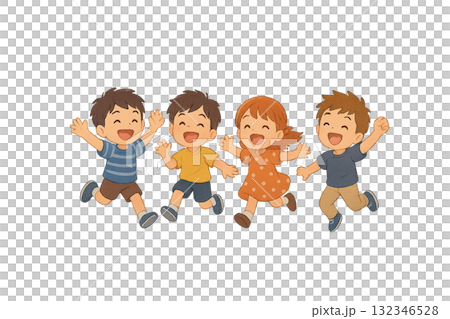 Children to jump Children to jump 132346528