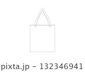 Tote Bag Template 132346941