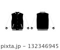 Varsity Jacket Template 132346945