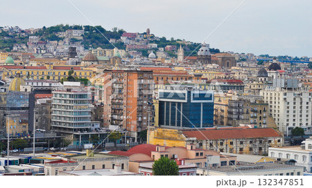 Aerial View of Napoli building at Italy Aerial View of Napoli building at Italy 132347851