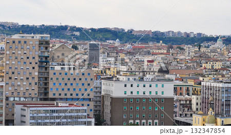Aerial View of Napoli building at Italy Aerial View of Napoli building at Italy 132347854