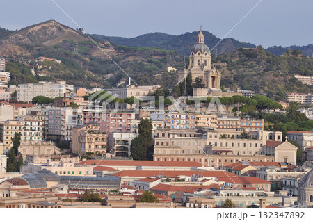 Beautiful view of Messina old city, Sicily, Italy 132347892