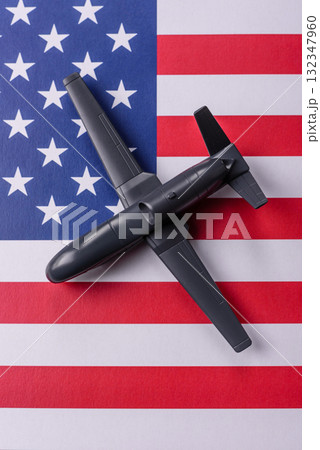 USA drone unmanned autonomous technology of strikes on the enemy, USA defense 132347960