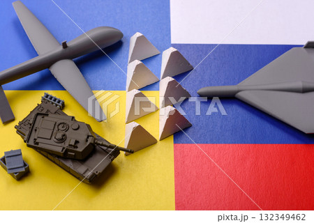 War of Ukraine against russia, military conflict, aggression, occupation, genocide 132349462