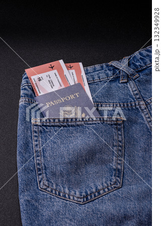 USA citizen passport, travel visa document, immigration or tourism. US passport USA citizen passport, travel visa document, immigration or tourism. US passport 132349928