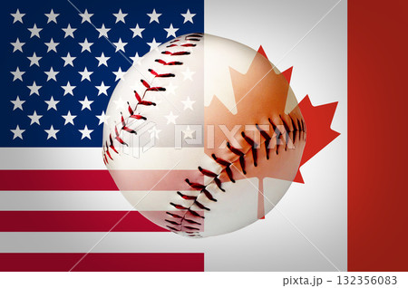 Canadian And American Baseball Canadian And American Baseball 132356083