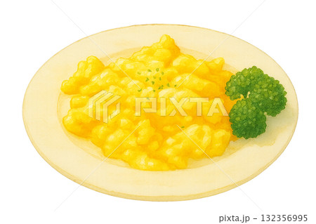 スクランブルエッグのイラストです。 スクランブルエッグのイラストです。 132356995