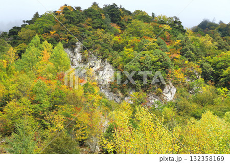 秋の高瀬渓谷 132358169