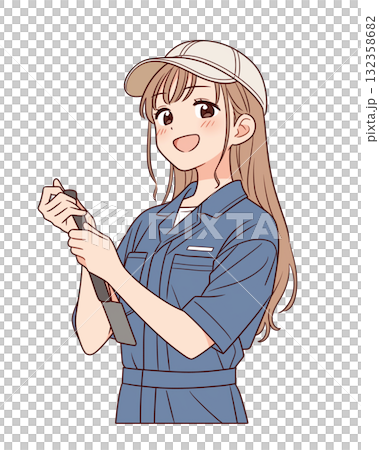 生產現場的女孩 生產現場的女孩 132358682