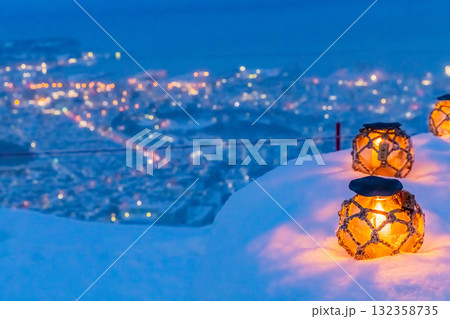 小樽雪あかりの路 132358735
