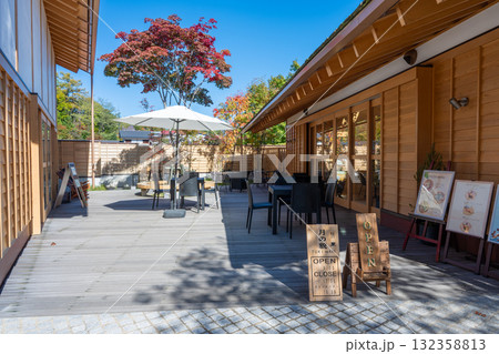 秋の草津温泉 裏草津(地蔵エリア)のカフェ 秋の草津温泉 裏草津(地蔵エリア)のカフェ 132358813