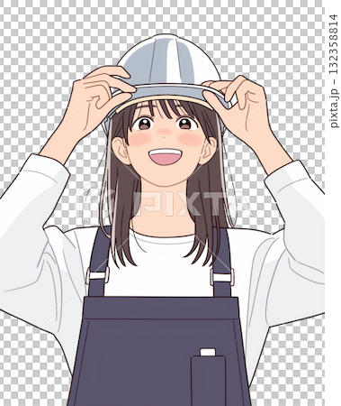 製造現場の女の子 製造現場の女の子 132358814