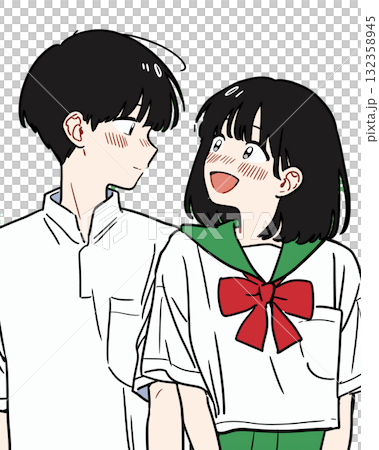 高校生カップル 132358945