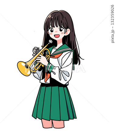 吹奏楽部女子 132359026