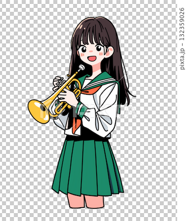 吹奏楽部女子 132359026