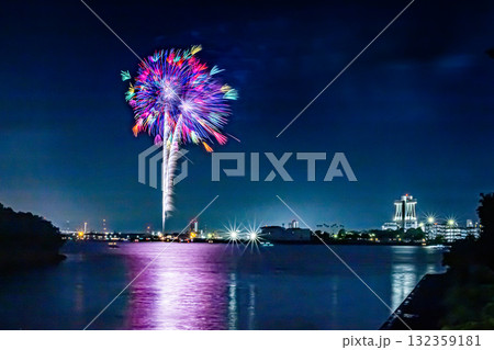 名古屋みなと祭打ち上げ花火 132359181