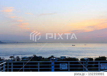 淡路サービスエリア(下り)の日の出 淡路サービスエリア(下り)の日の出 132359991