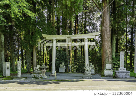 高森 草部吉見神社 鳥居 熊本県高森町 高森 草部吉見神社 鳥居 熊本県高森町 132360004
