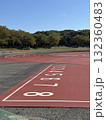陸上競技場トラック 132360483