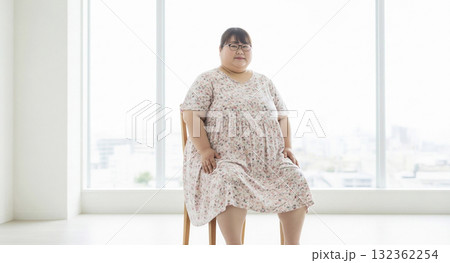 ポッチャリさん　ポートレート 132362254