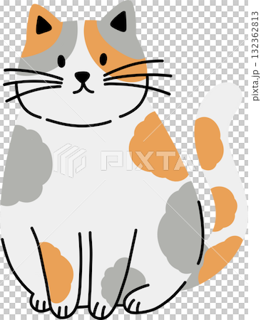 cute cat illustration cute cat illustration 132362813