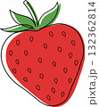 strawberry fruit isolated 132362814