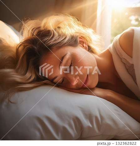 眠る女性 眠る女性 132362822