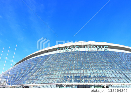 東京都文京区、東京ドームの風景 132364845