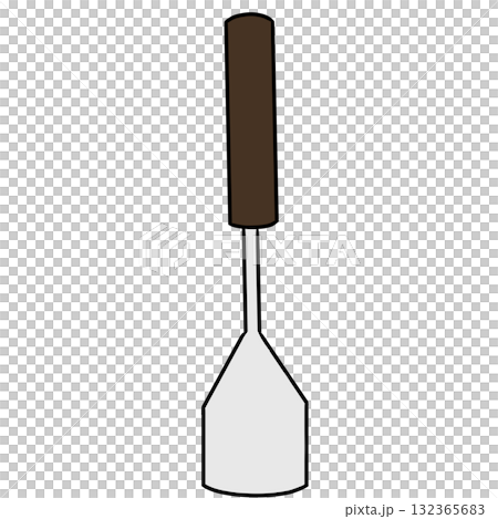 ヘラ　シンプル 132365683