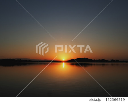 多々良沼の夕暮れ 多々良沼の夕暮れ 132366219